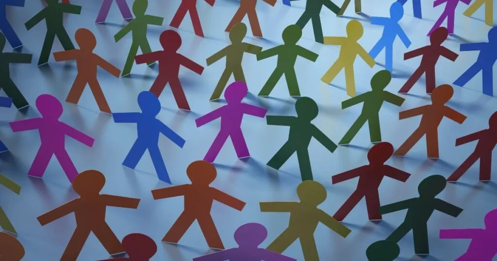 A picture that represents humanistic theory.