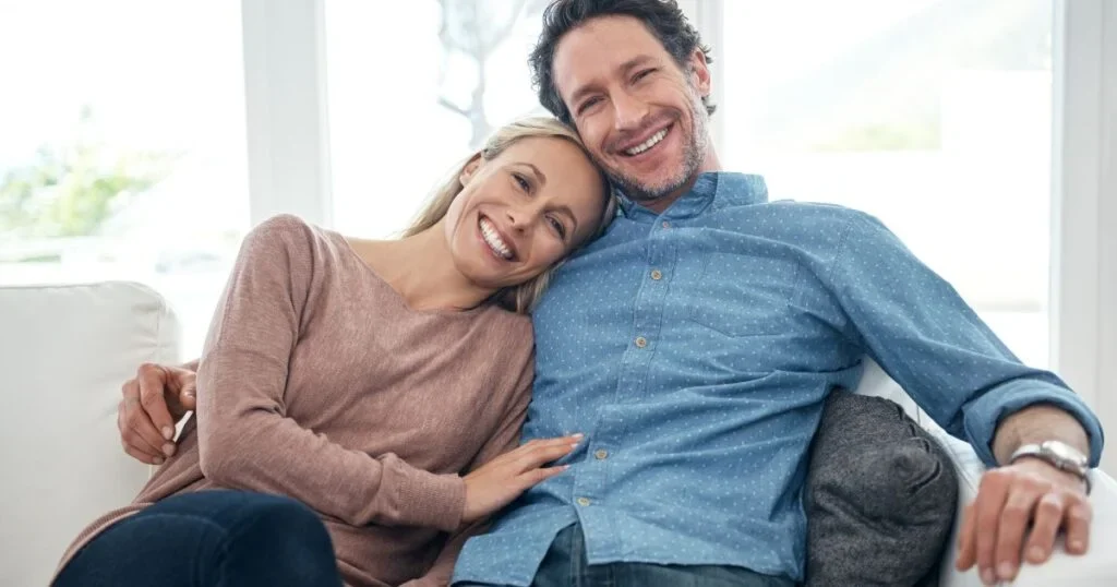 Happy couple that rekindled their marital relationship.