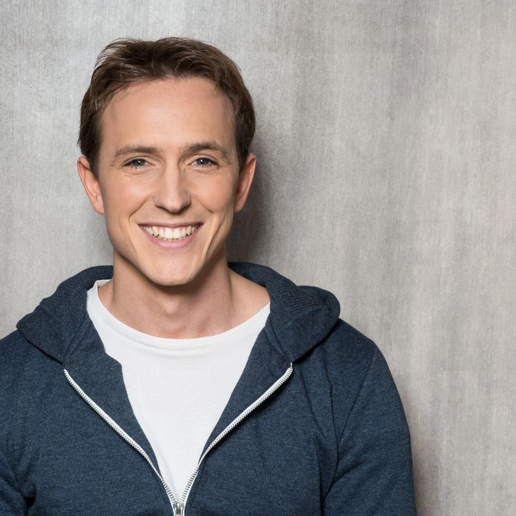 Euphoric Man Smiling Due To Mental Health Counseling