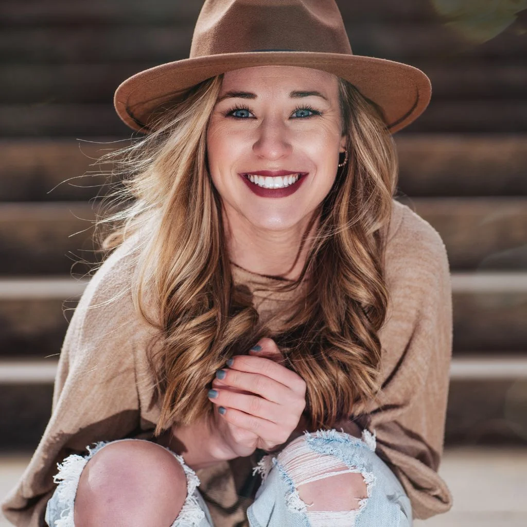 Woman Finding Joy Working Through Depression